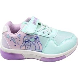Deportiva suela pvc con luces stitch t028 Deportiva suela pvc con luces stitch t028