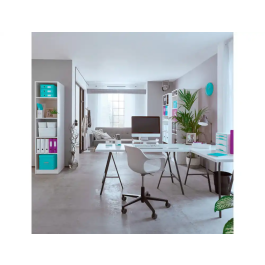 Leitz Revistero Click & Store Cartón Forrado Turquesa 103x170x235 mm