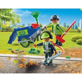 Playmobil Equipo De Limpieza Urbana 71434