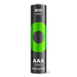 GP ReCyko Pro AAA 800mA 1.2V NiMh - Batería Recargable de Alto Rendimiento, Larga Duración y 1500 Ciclos Precio: 20.9500005. SKU: B12MEW8NX5