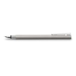 Pluma Faber-Castell Neo Slim Acero Mate (F) Precio: 39.4823. SKU: B1H88HSJCQ