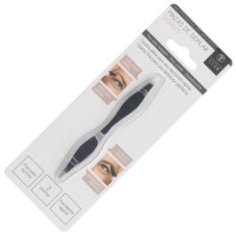 Cosmetic Club Pinzas Depilación Doble Función Punta Plana y Fina Precisión Óptima