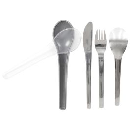 Cook Concept Juego de Cubiertos Take Away Acero Inoxidable para Llevar