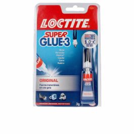 Loctite Super Glue 3g - Adhesivo Instantáneo Original de Máxima Fuerza, Resistente al Agua, para Todo Tipo de Materiales, con Tapón Antiobstrucción Precio: 3.88999996. SKU: S0582048