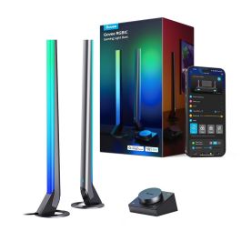 Govee H6047 Gaming Smart Light Bars Wi-Fi/Bluetooth, Kit de Iluminación Inteligente RGBIC, Negro, Control por Voz Alexa/Google Precio: 73.50000042. SKU: B1ANAFHBX7