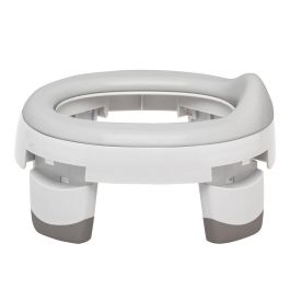 KioKids Reductor WC Plegable para Niños Portátil, Orinal de Aprendizaje para el Baño, Blanco