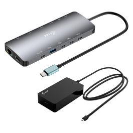 Hub USB i-Tec C31NANOTRIPLED140 Gris Precio: 150.49999965. SKU: B1KJRR32QS