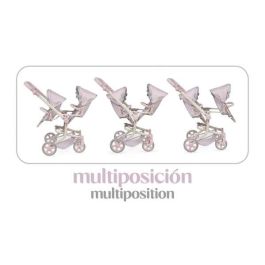 Decuevas Silla Gemelar Plegable y Multiposición para Muñecas de hasta 52 cm - Edad Recomendada +3 Años - Materiales: Metal, Plástico, Poliéster Decuevas Silla Gemelar Plegable y Multiposición para Muñecas de hasta 52 cm - Edad Recomendada +3 Años - Materiales: Metal, Plástico, Poliéster