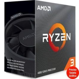 AMD Ryzen 3 4100 Procesador 4 Nucleos 3.8GHz Base 4GHz Boost 6MB Cache 65W con Wraith Stealth Cooler AM4 Precio: 56.78999964. SKU: S5614420