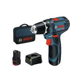 Bosch Professional Atornillador a Batería 12V GSR 12V-15, 2 x 2.0Ah + Cargador 1230, en Bolsa Precio: 179.94999968. SKU: B135M6GCJJ