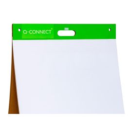 Bloc Congreso Q-Connect Liso Autoadhesivo Sobremesa 508x584 mm 20 Hojas Papel Blanco De 75 gr-M2 Fsc