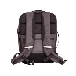 Oxford Mochila Executive RPET Gris para Portátil de hasta 15" 400191412, Fabricada con Materiales Reciclados