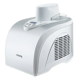 Hkoenig Máquina para Hacer Helados HF180 1L con Grupo Frío Integrado y Pantalla LCD, 135W