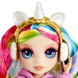 Muñeca rainbow high crystal fashion doll- amaya 30 cm. con 5 accesorios y un anillo para ti