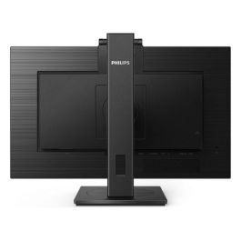 Monitor Profesional Philips 242B1H 23.8"/ Full HD/ Webcam/ Multimedia/ Regulable en altura/ Negro