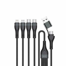 4smarts Cable de Carga Múltiple USB-C/A 4in2 1.2m Negro Precio: 28.49999999. SKU: B15VWB94EP