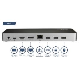 Hub USB 3 Puertos Startech DK30CHDPPDUE