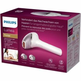 Philips BRI940/00 Depiladora Láser e IPL blanco/gris. Dispositivo de luz pulsada intensa para reducción de vello permanente.