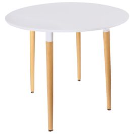 Home Deco Factory Mesa Redonda Essentiel Blanca Madera Metal Polipropileno ø76 cm Precio: 103.7900006. SKU: B1HJYLWEE2