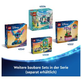 LEGO Disney Stitch 43249 Lilo & Stitch Set de Construcción con Figura y Accesorios