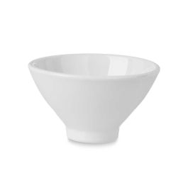 Vessia Bowl Porcelana Diseño 12 cm - 12.5x12.5x7 cm, Blanco, 320 ml (36 Unidades)