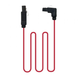Nano Cable 10.18.0301 Cable de Datos SATA Acodado con Conectores Hembra-Hembra y Anclajes - 0.5m Rojo y Conectores Negros (3 Gbp/s) Nano Cable 10.18.0301 Cable de Datos SATA Acodado con Conectores Hembra-Hembra y Anclajes - 0.5m Rojo y Conectores Negros (3 Gbp/s)