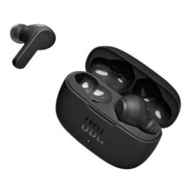 JBL JBLW200TWSBLK Auriculares In-Ear Bluetooth True Wireless Wave 200TWS Sonido Deep Bass, 20h Autonomía, Estuche de Carga, Negros JBL JBLW200TWSBLK Auriculares In-Ear Bluetooth True Wireless Wave 200TWS Sonido Deep Bass, 20h Autonomía, Estuche de Carga, Negros