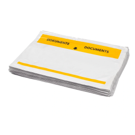 Q-connect Sobre Autoadhesivo Portadocumentos 165x122 mm Paquete 100 Unidades