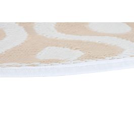 DKD Home Decor Alfombra Beige Gris 150 x 1 x 150 cm (6 Unidades)