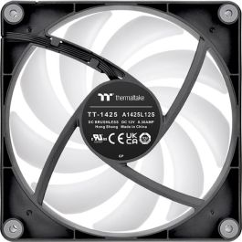 Thermaltake CT140 Reverse ARGB Ventilador Refrigeración Carcasa PC 14 cm Negro 500-1800 RPM, 2 Unidades