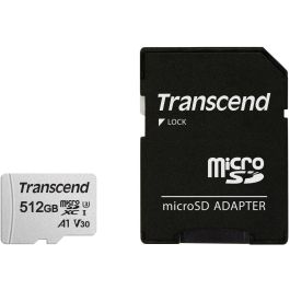 CARD microSD Card 512GB Transcend SDXC USD300S-A w/Adapter Precio: 62.79000002. SKU: B1G5ZTGRN5