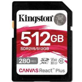 Kingston Tarjeta Memoria SDXC 512GB Canvas React Plus