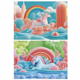 Educa Puzzle Unicornios Mágicos 1747715969259 - 2x48 Piezas Temática Fantasía Niños 4+ Años