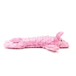 Gloria Juguete para Perro Dogmonsters Cerdito de Peluche con Cremallera, Recargable para Botella Plástica Sonido Crujiente, 100% Poliéster