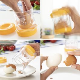 Pelador de Huevos Cocidos Shelloff InnovaGoods Pelador de Huevos Cocidos Shelloff InnovaGoods
