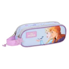 Portatodo Doble Frozen Believe Lila 21 x 8 x 6 cm Portatodo Doble Frozen Believe Lila 21 x 8 x 6 cm