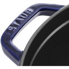 Staub La Cocotte Redonda 24cm Hierro Fundido Azul Oscuro
