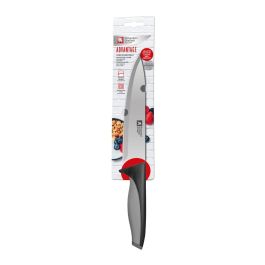 Richardson Sheffield Cuchillo de Cocina Advantage Acero Inoxidable 20,5 cm Mango Ergonómico Soft Touch Negro Apto Lavavajillas