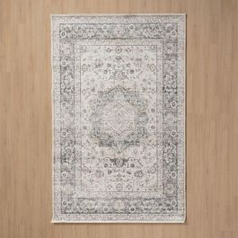 Alfombra Beige Gris 160 x 0,7 x 230 cm