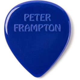 Dunlop Pack 24 Púas Peter Frampton Vintage Jazz Teardrop - Accesorio de Guitarra Azul