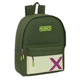 Mochila para Portátil Munich Bright Khaki Verde 31 x 40 x 16 cm Precio: 17.5000001. SKU: B17KF72SJR