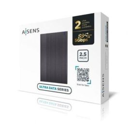 AISENS - CAJA EXTERNA ASE-2532B HDD 2,5"" SATA A USB 2.0/USB 3.0/USB3.1 GEN1, NEGRA