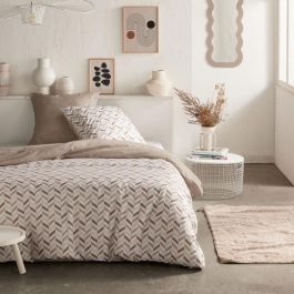 Juego de cama - TODAY Crazy - Estampado gráfico - 2 personas - 220 x 240 cm - Beige Precio: 41.50000041. SKU: B16MCFAM87