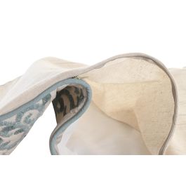 DKD Home Decor Funda Cojin Tradicional Azul 40 x 60 cm