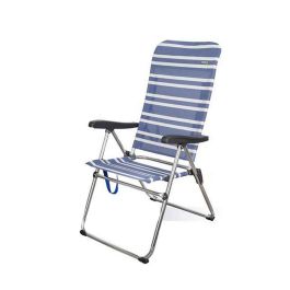 Silla playa plegable aluminio mykonos 5 posiciones 61x69x108 cm con asa.