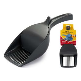 Pala Mascota Doble Antracita Stefanplast 7X27CM (8 Unidades) Precio: 16.50000044. SKU: B1CDRZMH4B