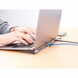 MANHATTAN USB-C Docking Station 11 en 1 MST para 3 Monitores