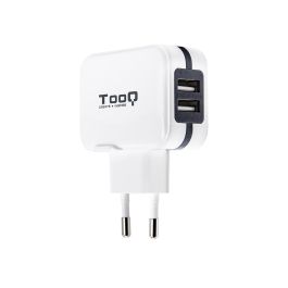 Cargador de Pared TooQ TQWC-1S02WT/ 2xUSB/ 17W Precio: 7.49999987. SKU: BIX20181