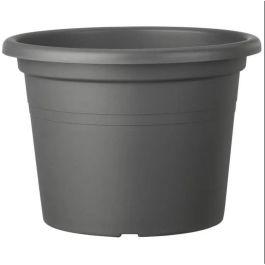 Deroma Maceta Redonda Day R Antracita 50 cm (41L, H34,9 cm) - Material 100% reciclado, resistente UV y heladas, para exterior Precio: 26.68999971. SKU: S7149203