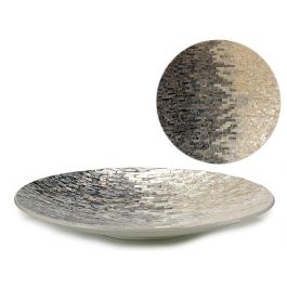 Centro de Mesa Redondo Nácar Gris Degradado 45 cm - Giftdecor Precio: 22.49999961. SKU: S3603667